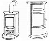 Стальные печи камины