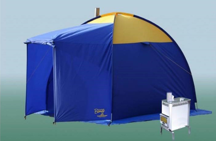 Баня в палатке